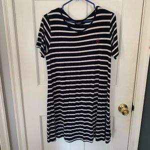 Holebrook Sweden Blue and White Malva Dress